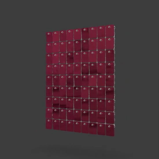 Sequin Panels - Glossy with Mirror Effect