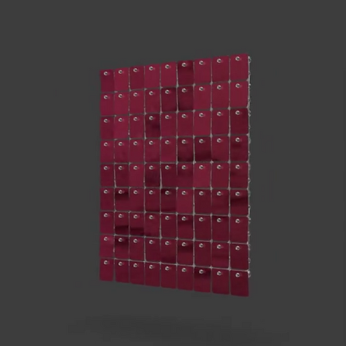 Sequin Panels - Glossy with Mirror Effect