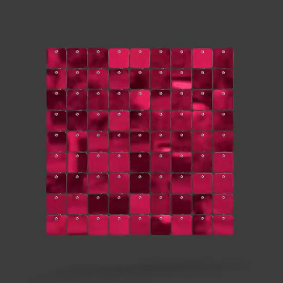 Sequin Panels - Glossy with Mirror Effect
