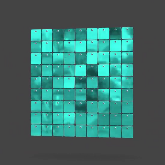 Sequin Panels - Glossy with Mirror Effect