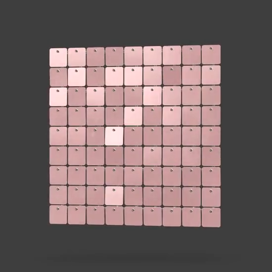 Sequin Wall Panels - Glossy with Satin Effect