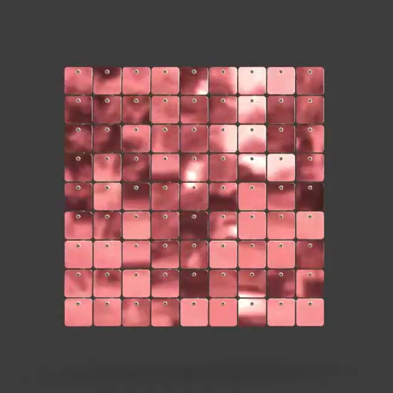 Sequin Panels - Glossy with Mirror Effect