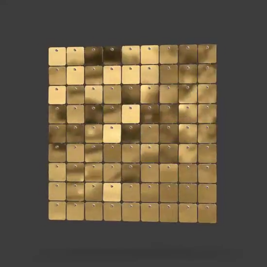 Sequin Panels - Glossy with Mirror Effect