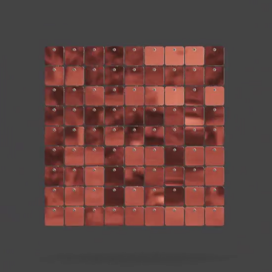 Sequin Panels - Glossy with Mirror Effect