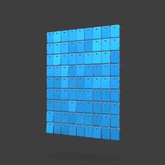 Sequin Wall Panels - Glossy with Satin Effect