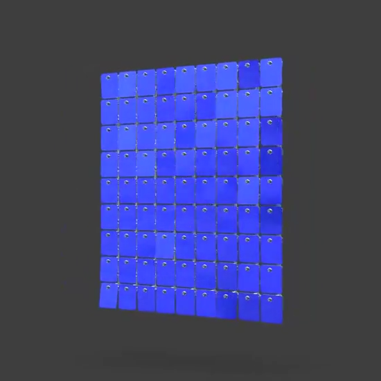 Sequin Wall Panels - Glossy with Satin Effect