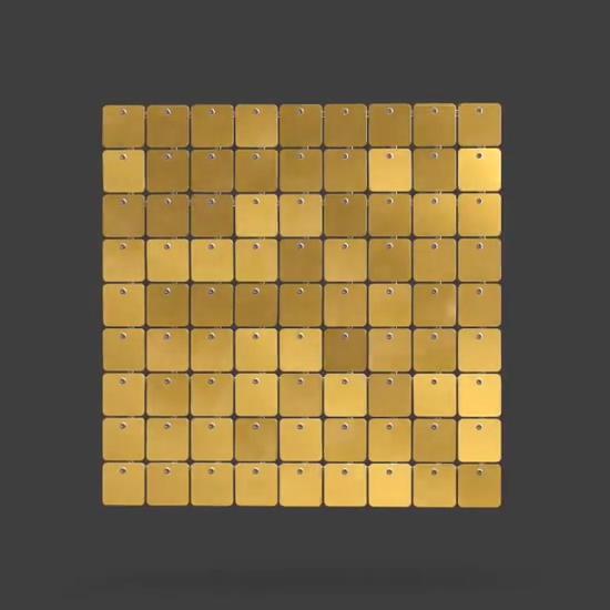 Sequin Wall Panels - Glossy with Satin Effect
