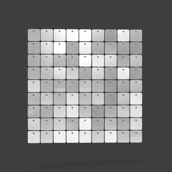 Sequin Wall Panels - Glossy with Satin Effect