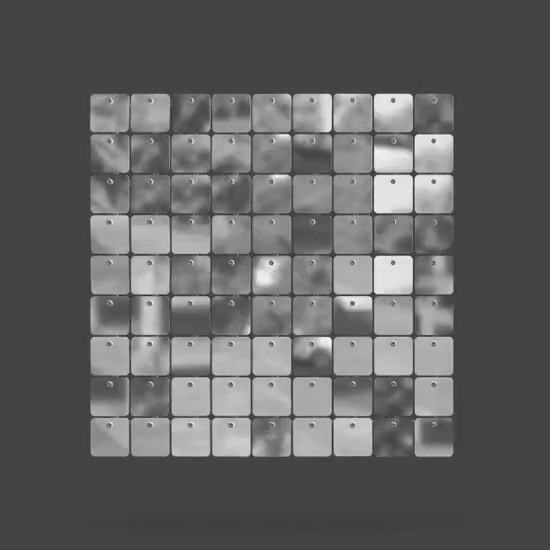 Sequin Panels - Glossy with Mirror Effect