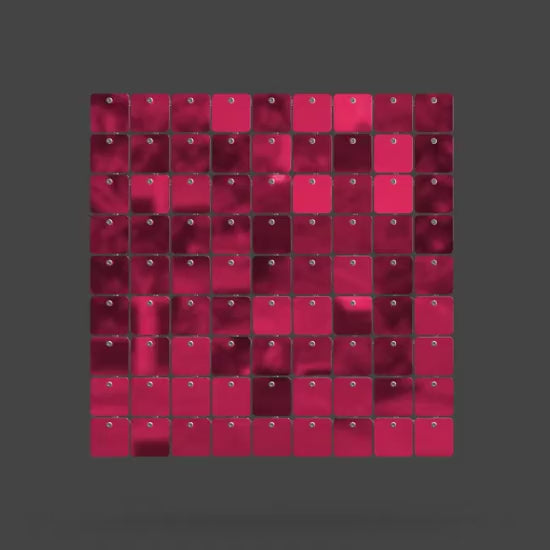 Sequin Panels - Glossy with Mirror Effect