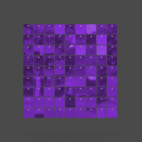 Sequin Panels - Glossy with Mirror Effect