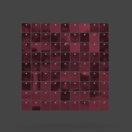 Sequin Panels - Glossy with Mirror Effect
