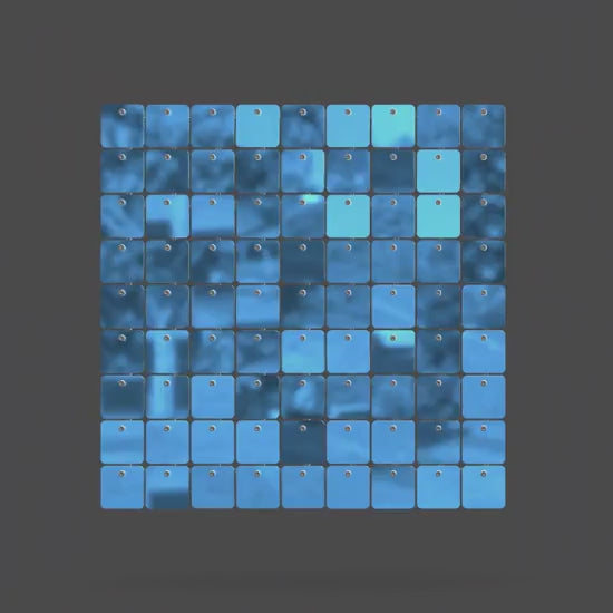Sequin Panels - Glossy with Mirror Effect
