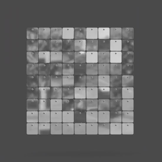 Sequin Panels - Glossy with Mirror Effect