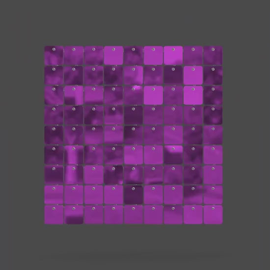 Sequin Panels - Glossy with Mirror Effect