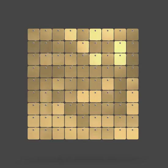 Sequin Wall Panels - Glossy with Satin Effect