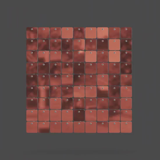 Sequin Panels - Glossy with Mirror Effect